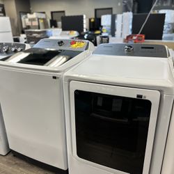 Samsung Washer & Electric Dryer Read Description