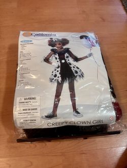 Creepy Clown Child XL