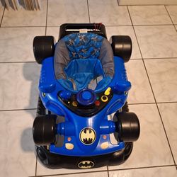 Baby Batmobile Walker With Sirens And Lights