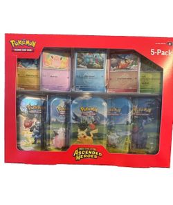 Ascended heroes mini tin 5 pack Costco