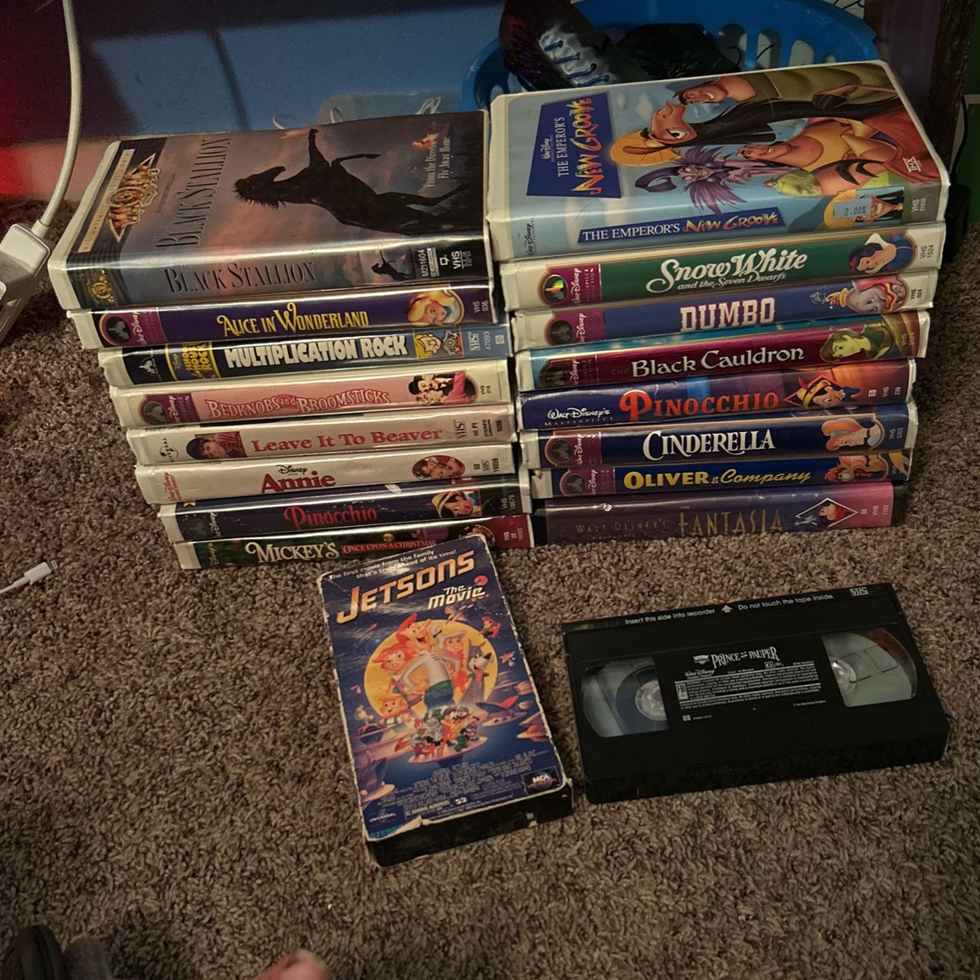 Disney VCR Movies