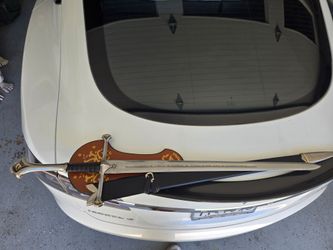 Anduril, the sword of King Elessar of Gondor from the Lord of the Rings Trilogy,