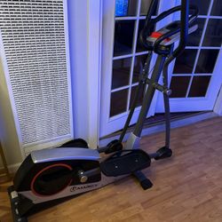 MARCY Magnetic Elliptical Trainer Cardio Workout Machine 