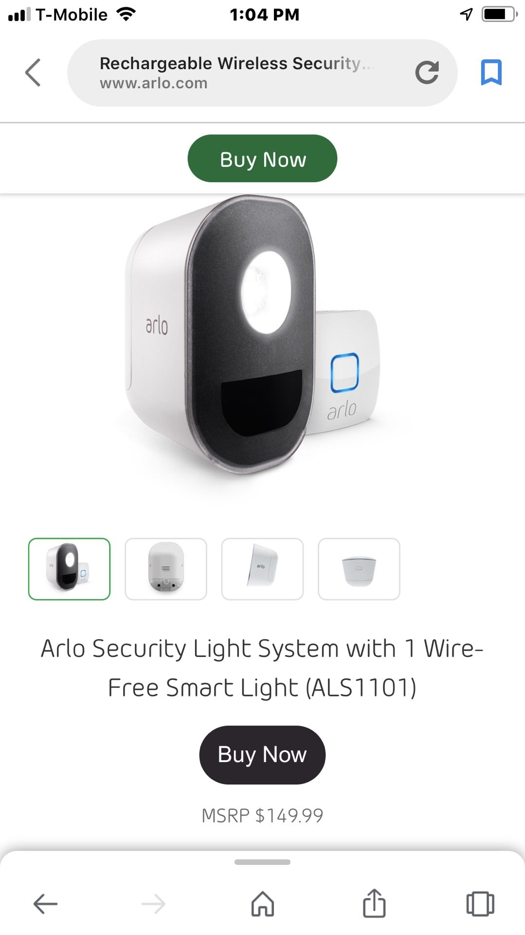 Arlo security light for Sale Bloomington, CA -
