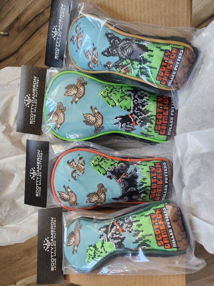 Scotty Cameron Baggin Birdies 4 Headcovers New