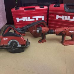 HILTI HAMMER DRILL, SAW