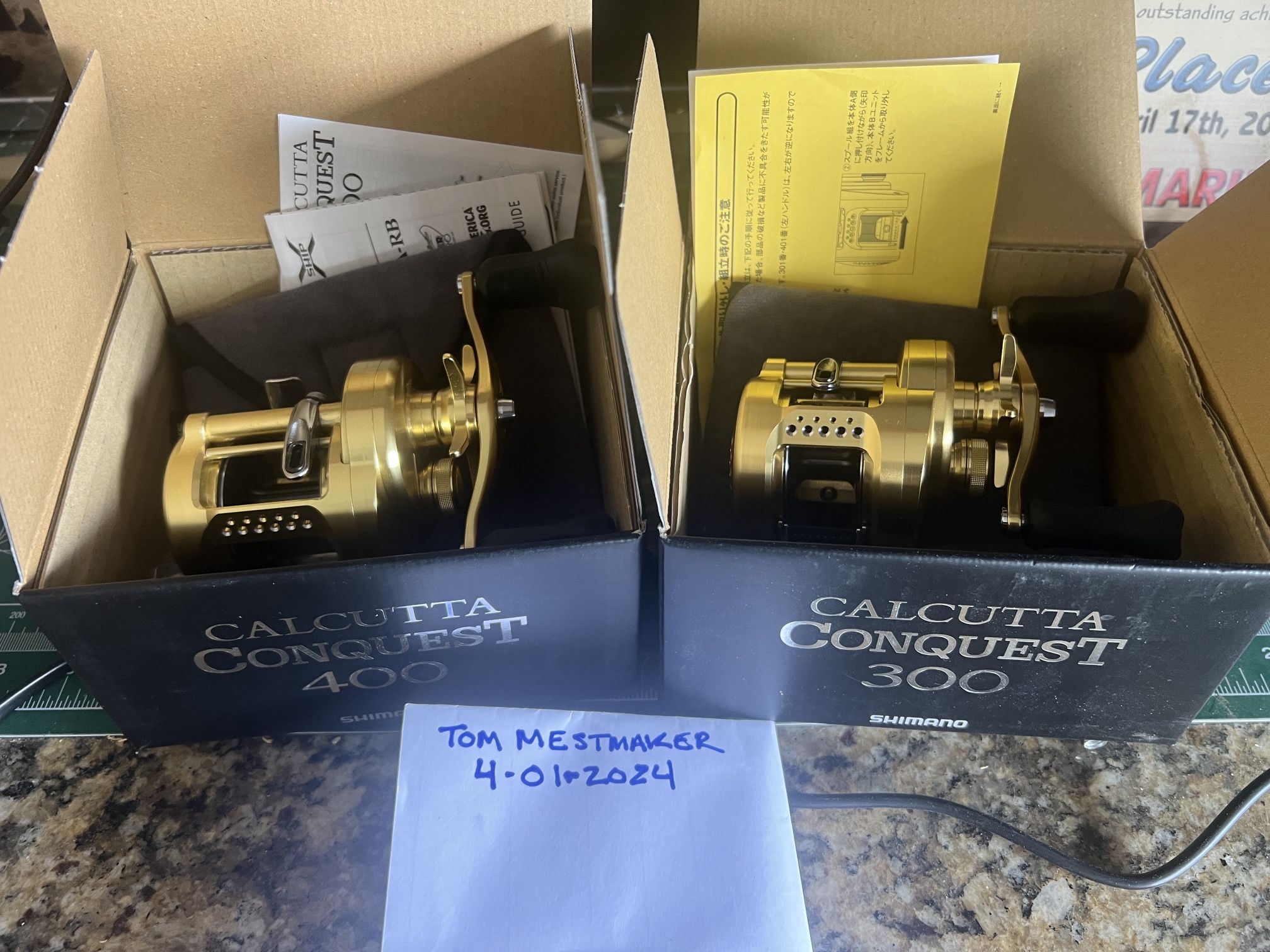 Shimano Conquest Calcutta 300 NIB