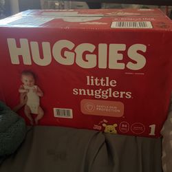 Size 1 Huggies Diapers