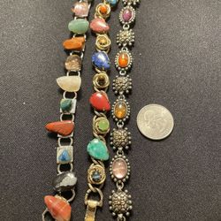 stone bracelets bundle