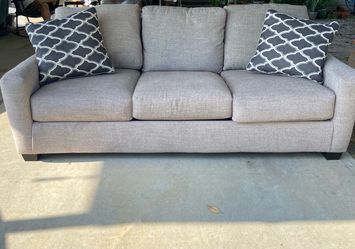 Gray 3 seater couch