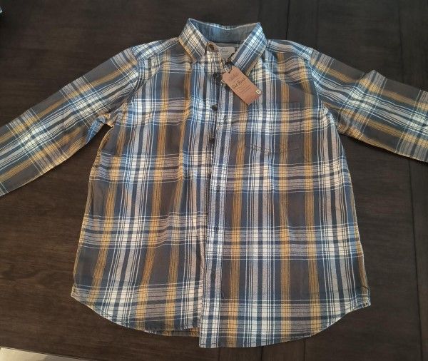 Men's Old Ranch Button Down Shirt - Medium
