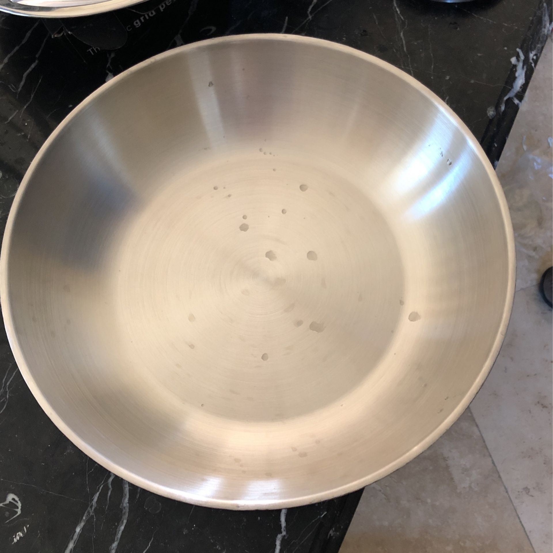 Steal Bowl Keep Fruits Coold