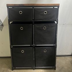 HAITRAL Fabric 6 Storage Chest