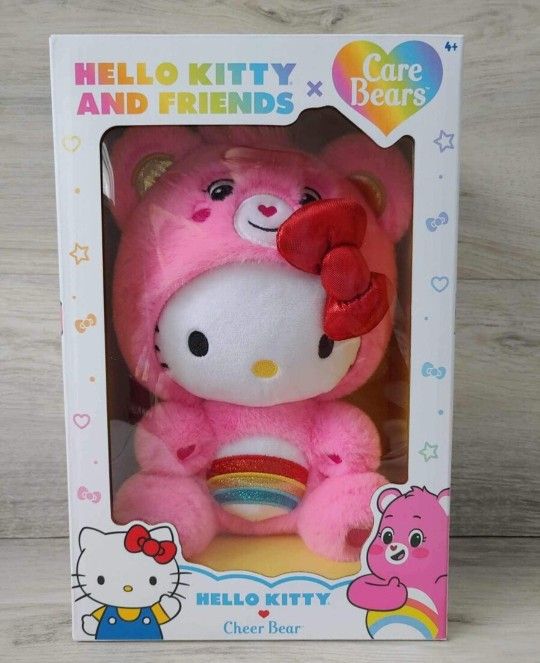Hello Kitty Care Bears New