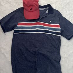 Nautica Shirt And Hat