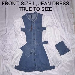 JEAN DRESS