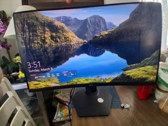 Gaming Monitor: Dell S3222DGM (32” 1440p curved, 165Hz)