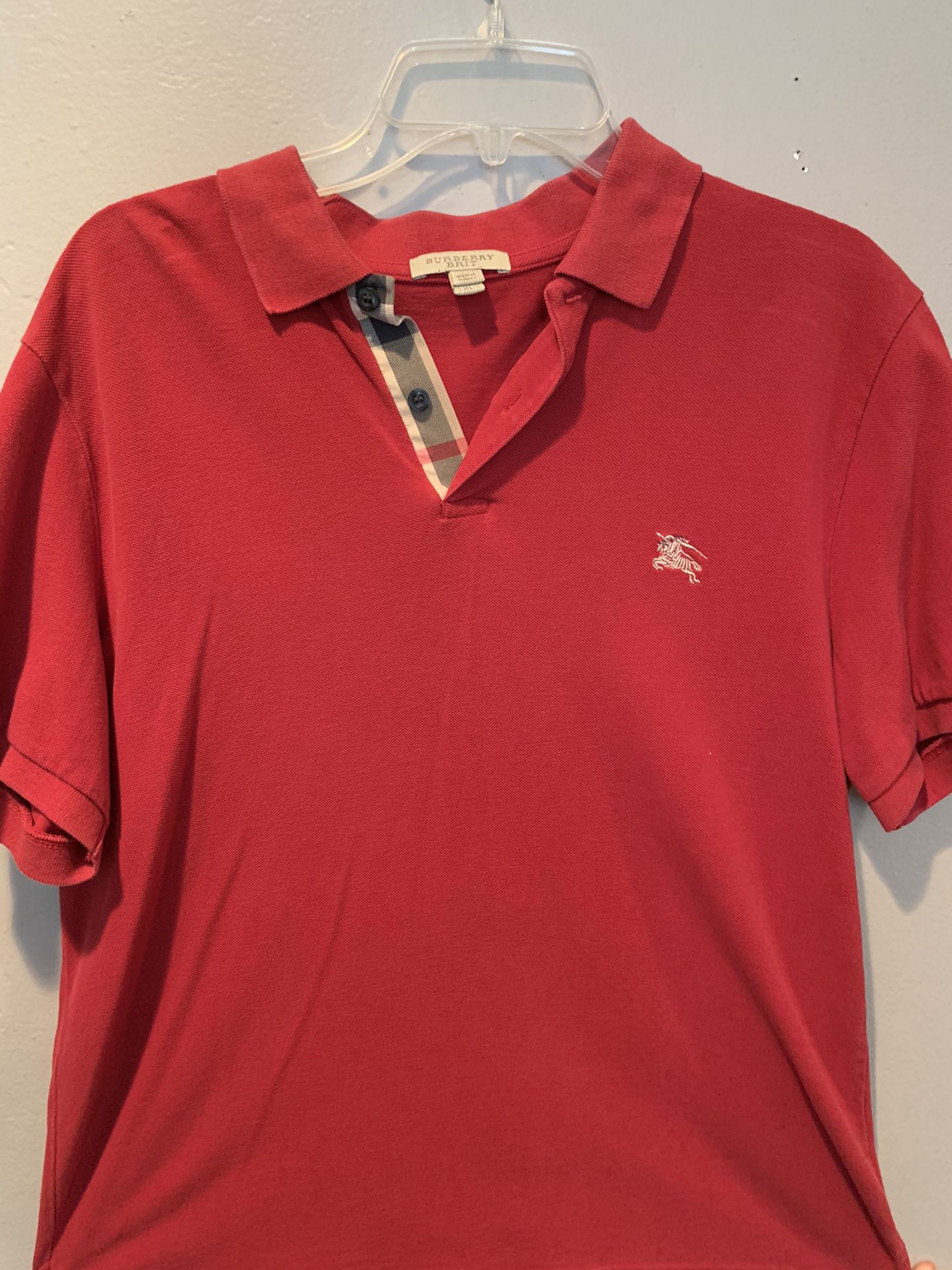 Burberry Brit (extra large) men’s red short sleeve polo