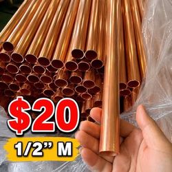 1/2" Copper Pipe Type M 10ft | Plumbing | Contractor Pricing