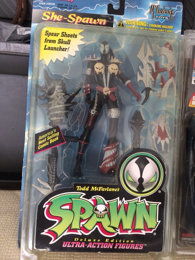 She Spawn action figure, Rare