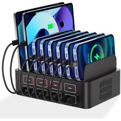 USB Charging Station, 150W 16 Port USB a Charging Station - Supports iPhone iPad Android Phones, Watches Game Consoles and Many Other Electronic Devic