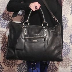 Victoria's Secret Soft Leather Weekender Bag