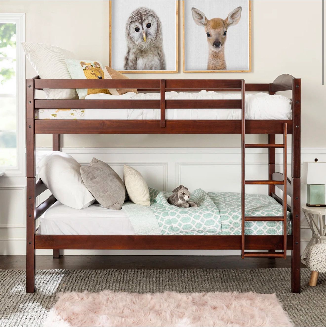 Twin Over Twin Convertible Bunk Bed
