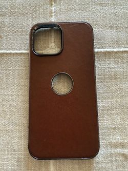iPhone 12 Pro Max Leather Phone Cover