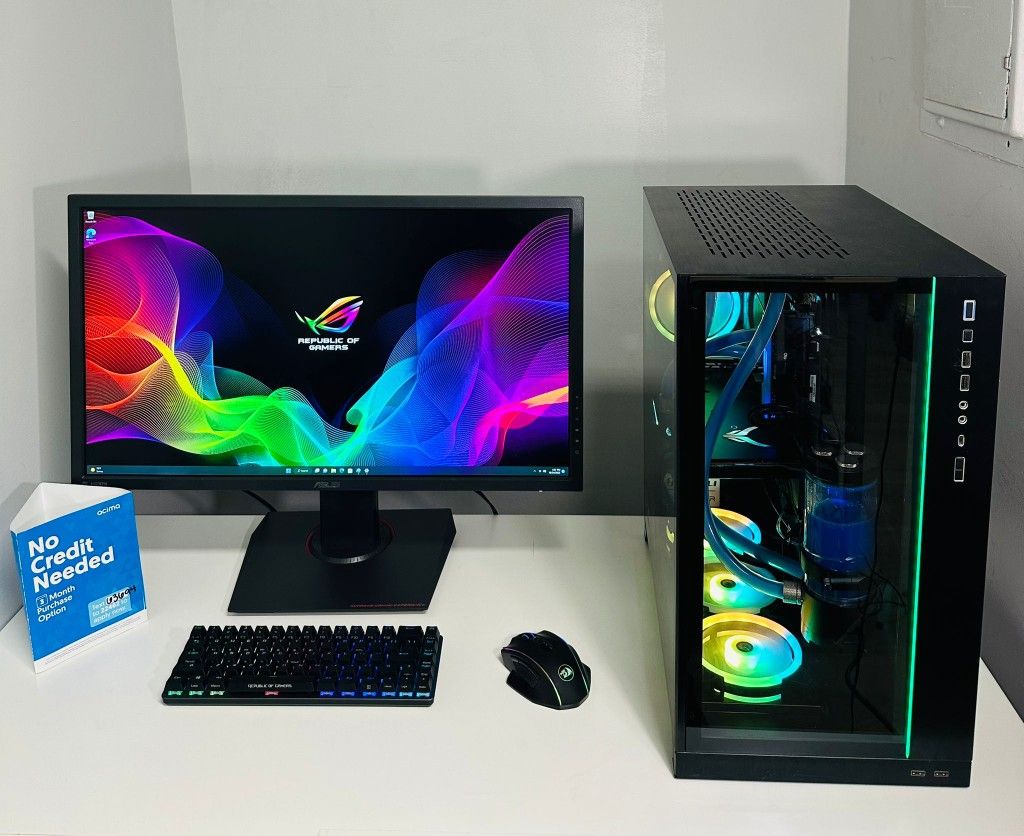 BLACK FRIDAY SALE New AREA-51 High End Custom Water Loop Gaming PC Intel Core i9 Processor/32GB RAM/Warranty Included‼️RX 6900 XT GPU