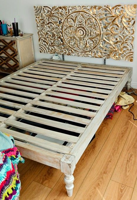 Queen Size Artisan Bohemian Bed Frame