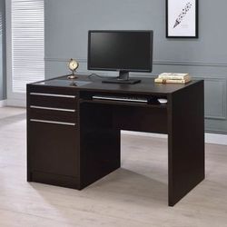 Brand New Cappuccino Connect-It Office Desks
