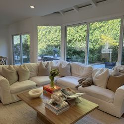 White Sectional Couch