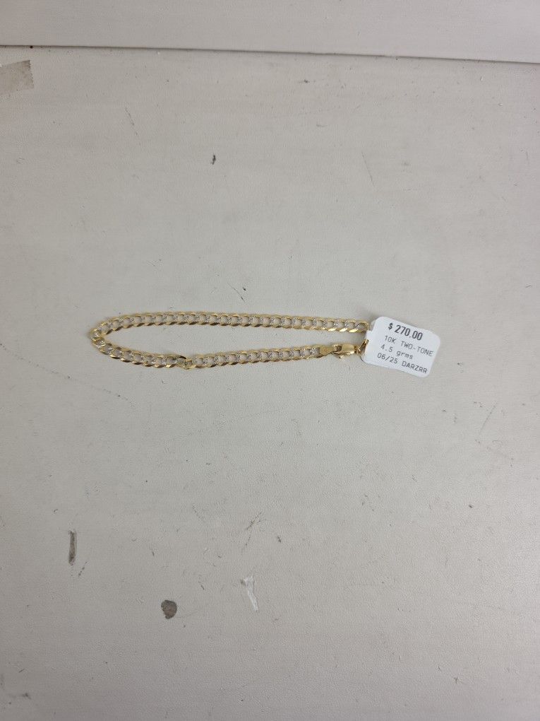 Cuban Dia Cut Bracelet