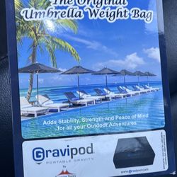 Umbrella weight bag