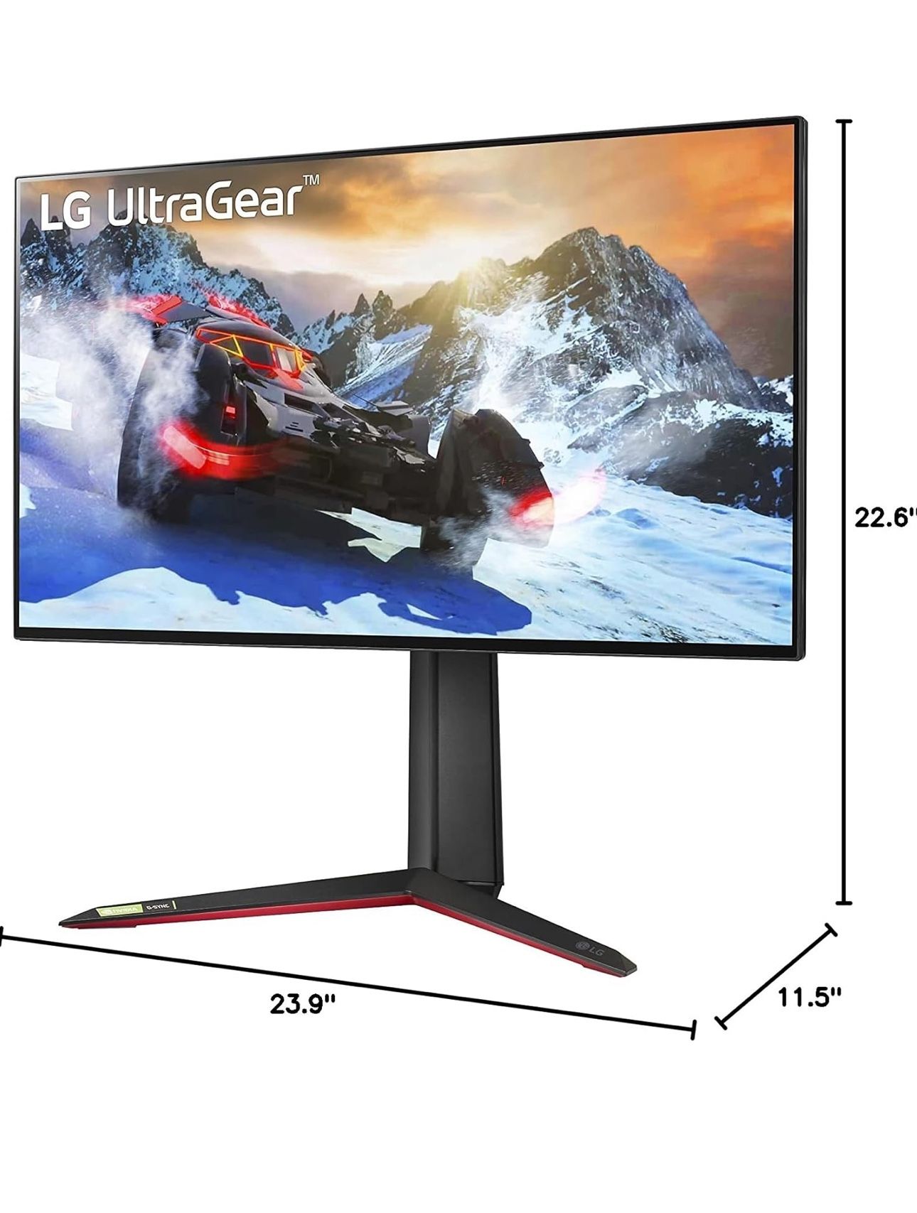 LG 27” Ultragear UHD Gaming Monitor