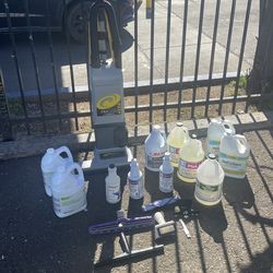 Industrial strength cleaning supplies