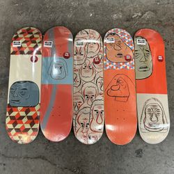 Barry McGee Complete Skateboard Set