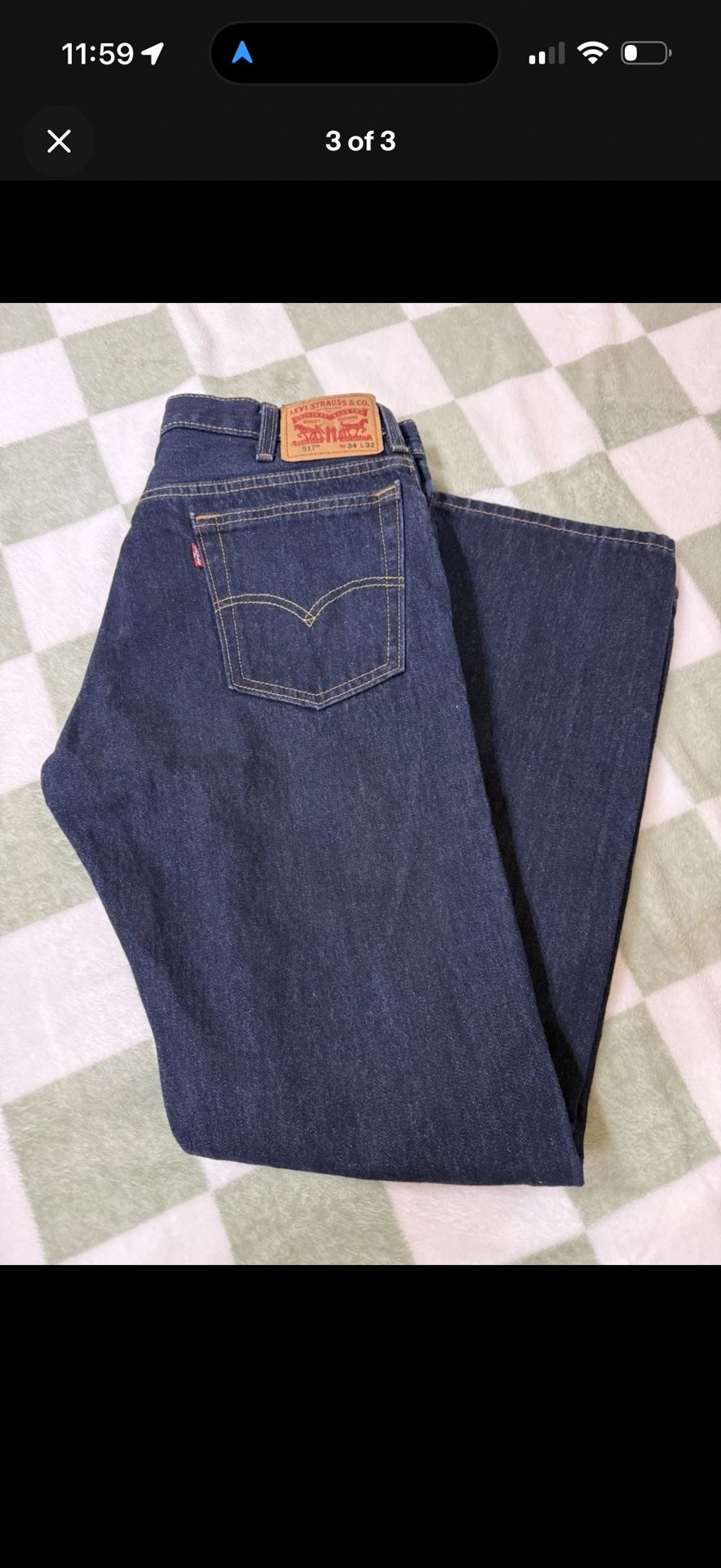 Mens Levi’s Size 34x32