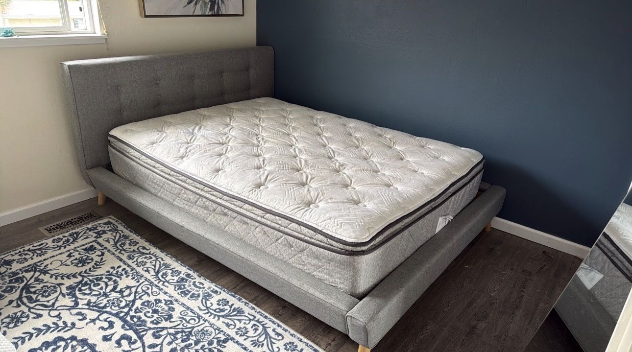 Mattress And Bed Frame 