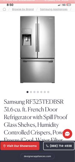 Samsung RF323TEDBSR 31.6 cu. ft. French Door Refrigerator