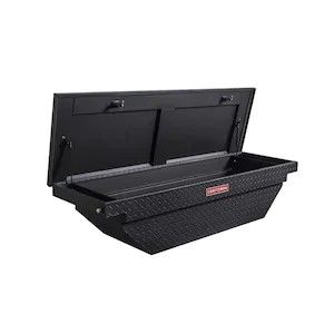 CRAFTSMAN 61.5-in x 20-in x 13-in Matte Black Aluminum Compact Truck Tool Box