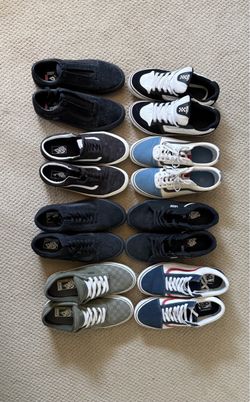 Vans Sneakers Lot of 8 Pairs