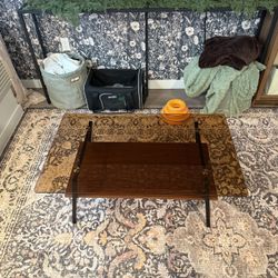 Small Glass Coffee Table 