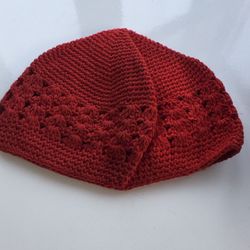 KUFI Crochet Beanie Unisex Cotton Skull Cap Knit Hat Men Women Brand New 