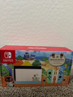 Nintendo Switch Animal Crossing edition