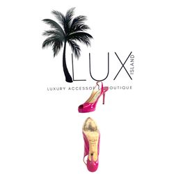 Jimmy Choo Pink Patent Leather Slingback Pumps Size 5