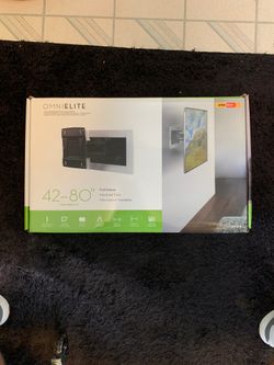 T.V. Receded Wall-mount, Omni Elite 42-80 inch full motion