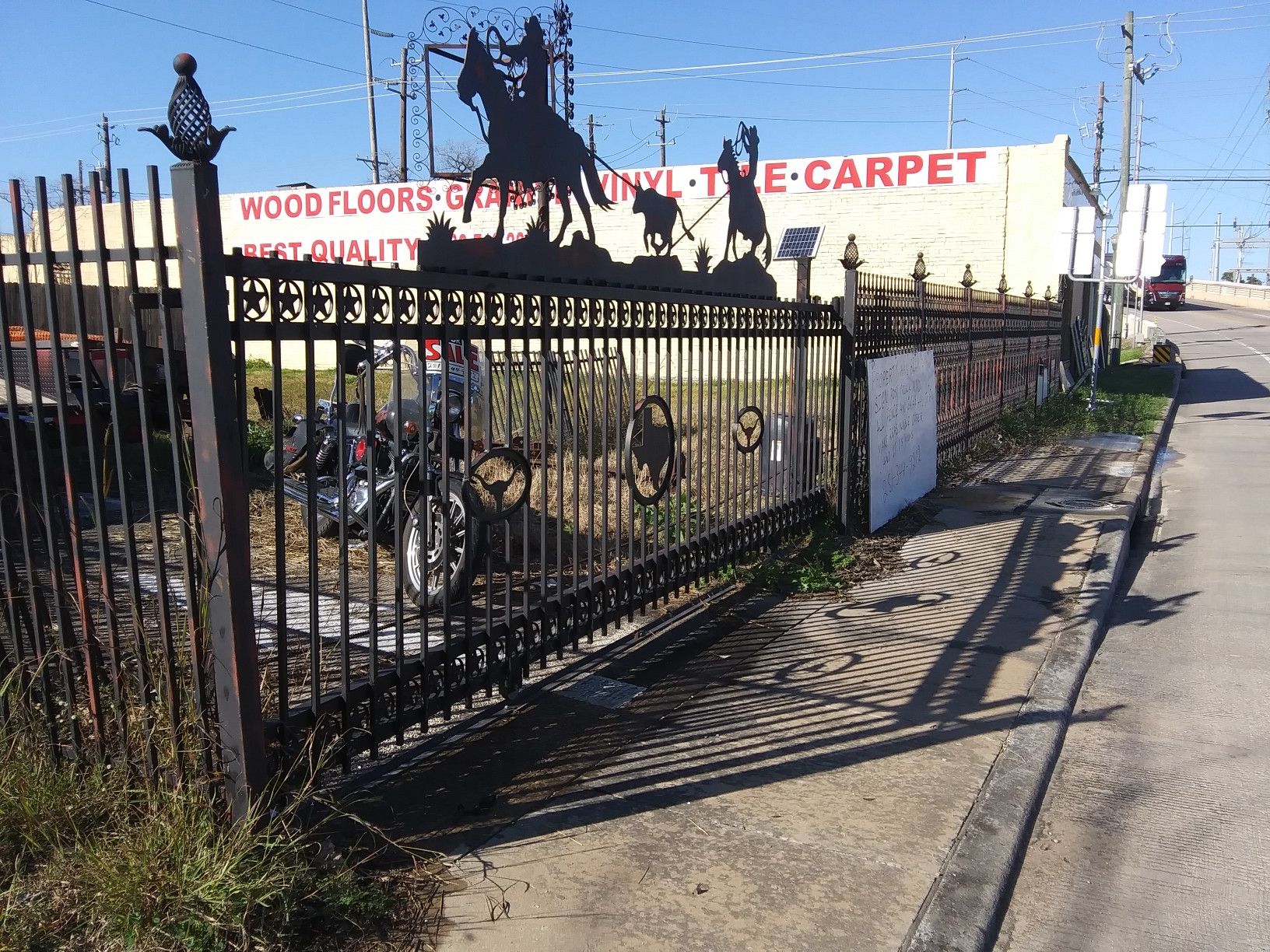 20 foot slide driveway gate for Sale in Rosenberg, TX OfferUp