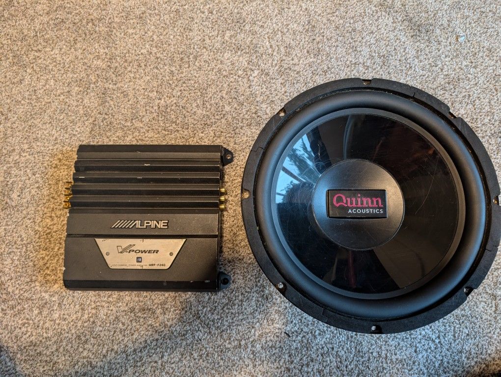 Subwoofer with Amp