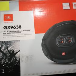 JBL 6"x"9 SpeakersGX9638 
600W Peak